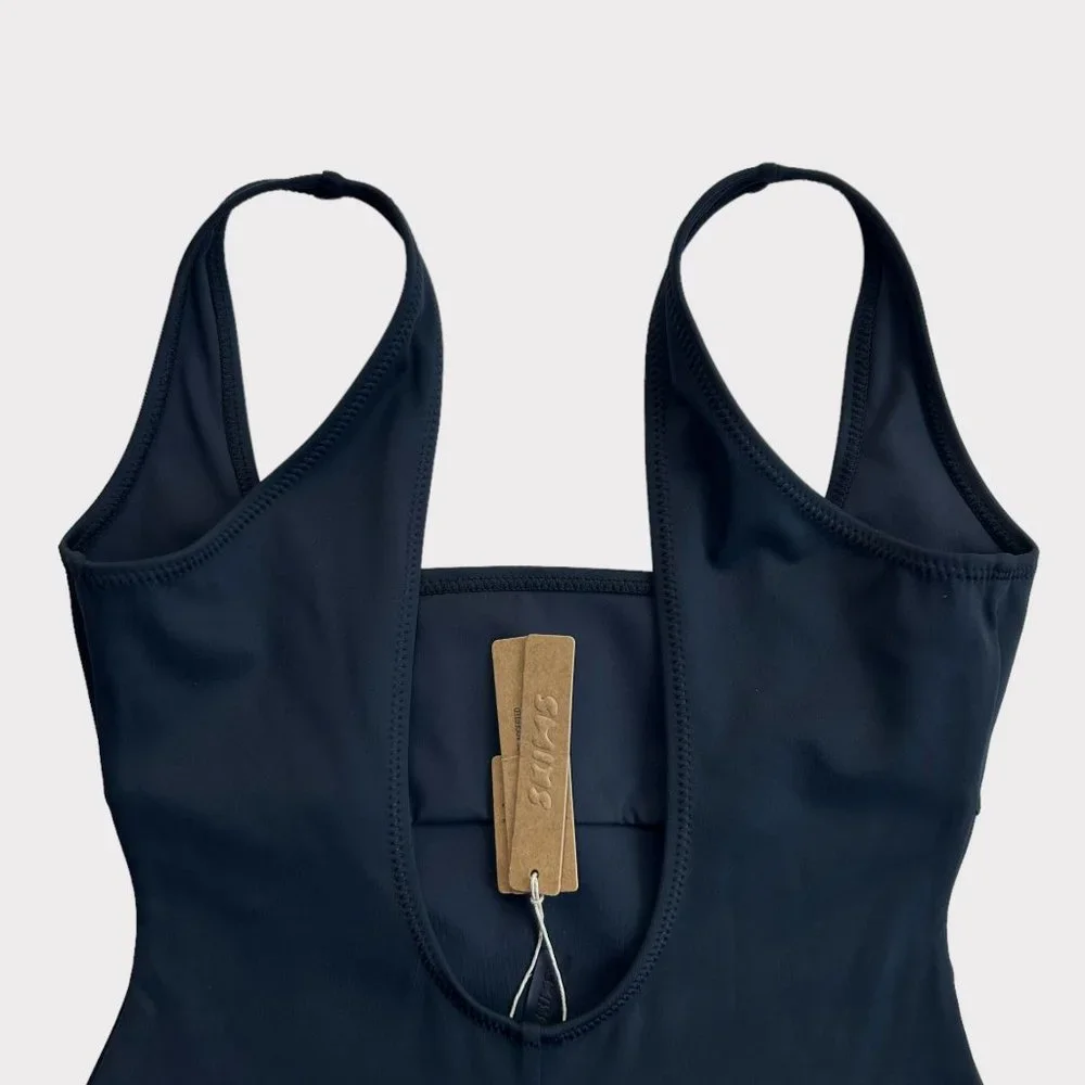 NWT SKIMS Shaping Swim Tank One Piece in Onyx Size Small